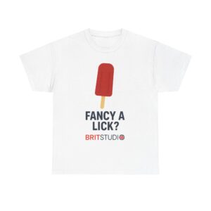 Playful Summer Tee - Fancy a Lick? Unisex Shirt, Fun Gift for Ice Cream Lovers, Casual Wear, Summer Vibes, Birthday Shirt